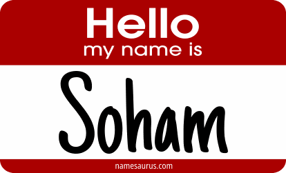 Hello my name is Soham png download