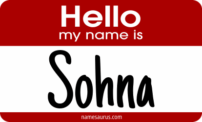 Hello my name is Sohna png download