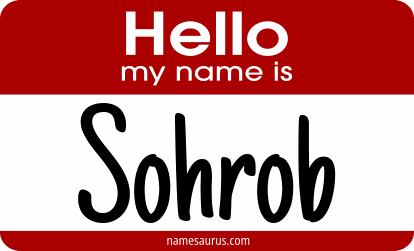 Hello my name is Sohrob png download