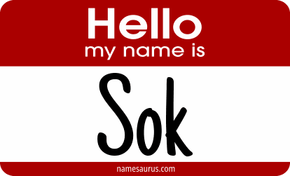 Hello my name is Sok png download