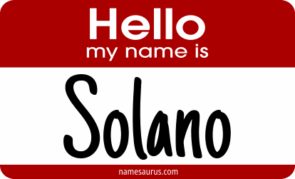 Hello my name is Solano png download