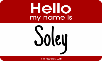 Hello my name is Soley png download