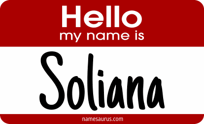 Hello my name is Soliana png download