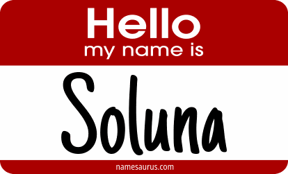Hello my name is Soluna png download