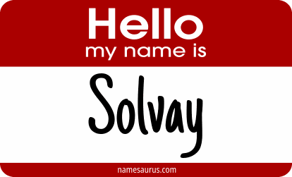 Hello my name is Solvay png download
