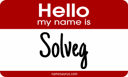 Hello my name is Solveg png download