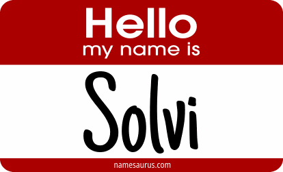Hello my name is Solvi png download