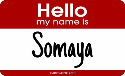 Hello my name is Somaya png download