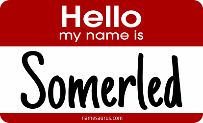 Hello my name is Somerled png download