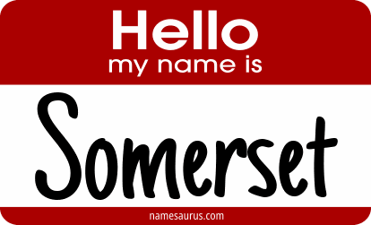 Hello my name is Somerset png download