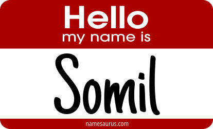 Hello my name is Somil png download