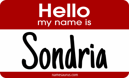 Hello my name is Sondria png download
