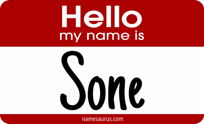 Hello my name is Sone png download