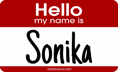 Hello my name is Sonika png download