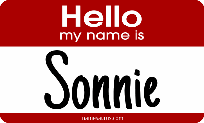 Hello my name is Sonnie png download