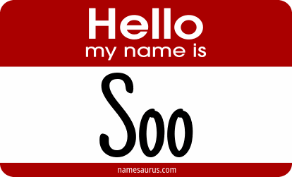 Hello my name is Soo png download