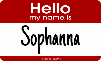 Hello my name is Sophanna png download