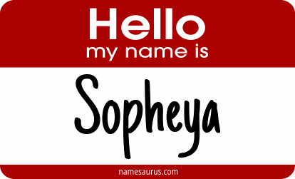Hello my name is Sopheya png download