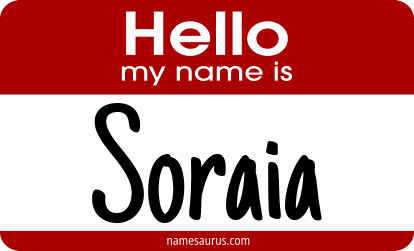 Hello my name is Soraia png download