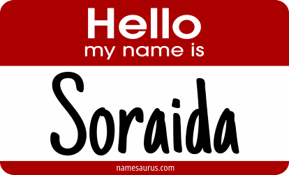Hello my name is Soraida png download
