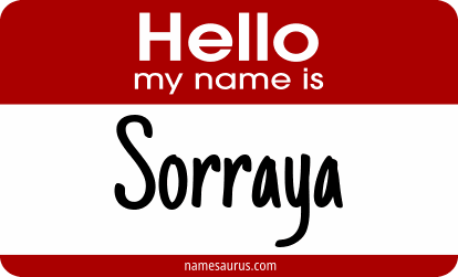 Hello my name is Sorraya png download