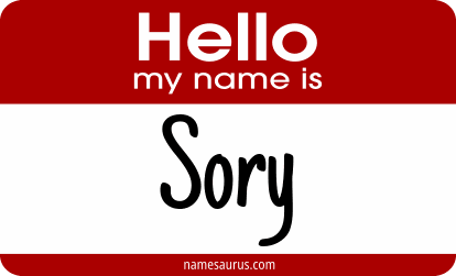 Hello my name is Sory png download