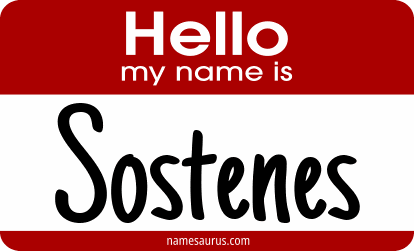 Hello my name is Sostenes png download