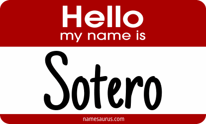Hello my name is Sotero png download