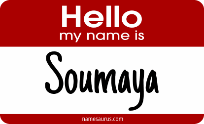 Hello my name is Soumaya png download