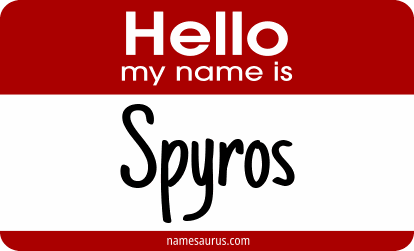 Hello my name is Spyros png download