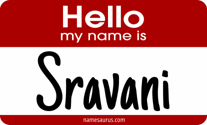 Hello my name is Sravani png download