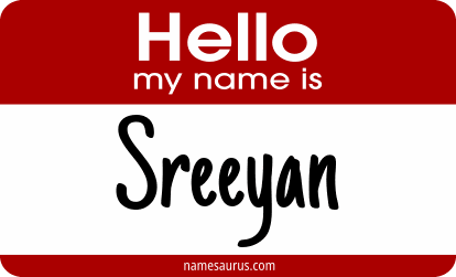 Hello my name is Sreeyan png download