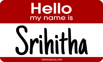 Hello my name is Srihitha png download