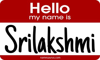 Hello my name is Srilakshmi png download