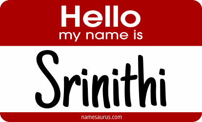 Hello my name is Srinithi png download