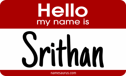Hello my name is Srithan png download