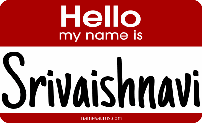 Hello my name is Srivaishnavi png download