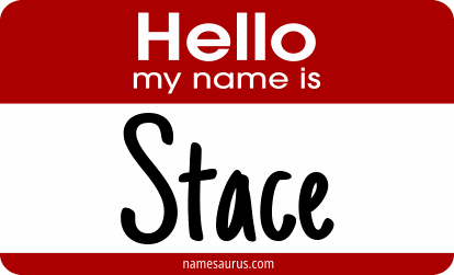 Hello my name is Stace png download
