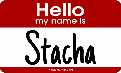 Hello my name is Stacha png download
