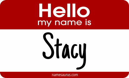 Hello my name is Stacy png download