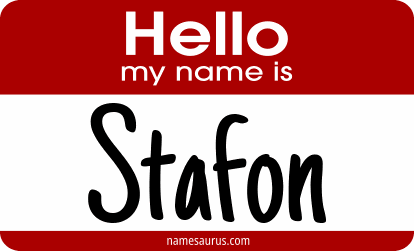 Hello my name is Stafon png download
