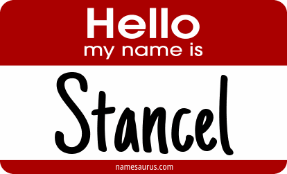 Hello my name is Stancel png download