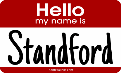 Hello my name is Standford png download
