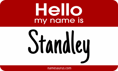 Hello my name is Standley png download