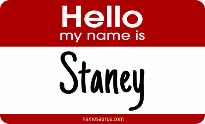 Hello my name is Staney png download