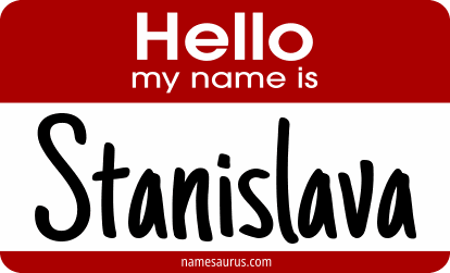 Hello my name is Stanislava png download