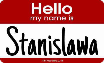 Hello my name is Stanislawa png download
