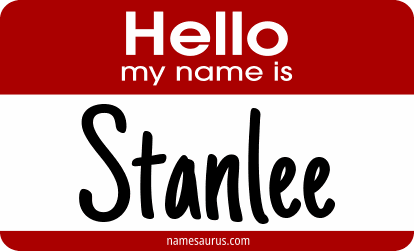 Hello my name is Stanlee png download