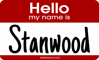 Hello my name is Stanwood png download