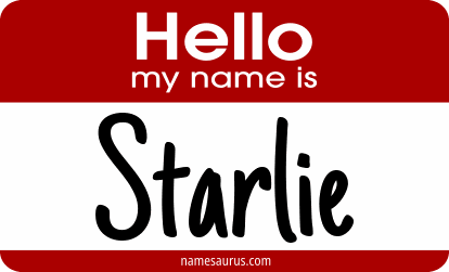 Hello my name is Starlie png download